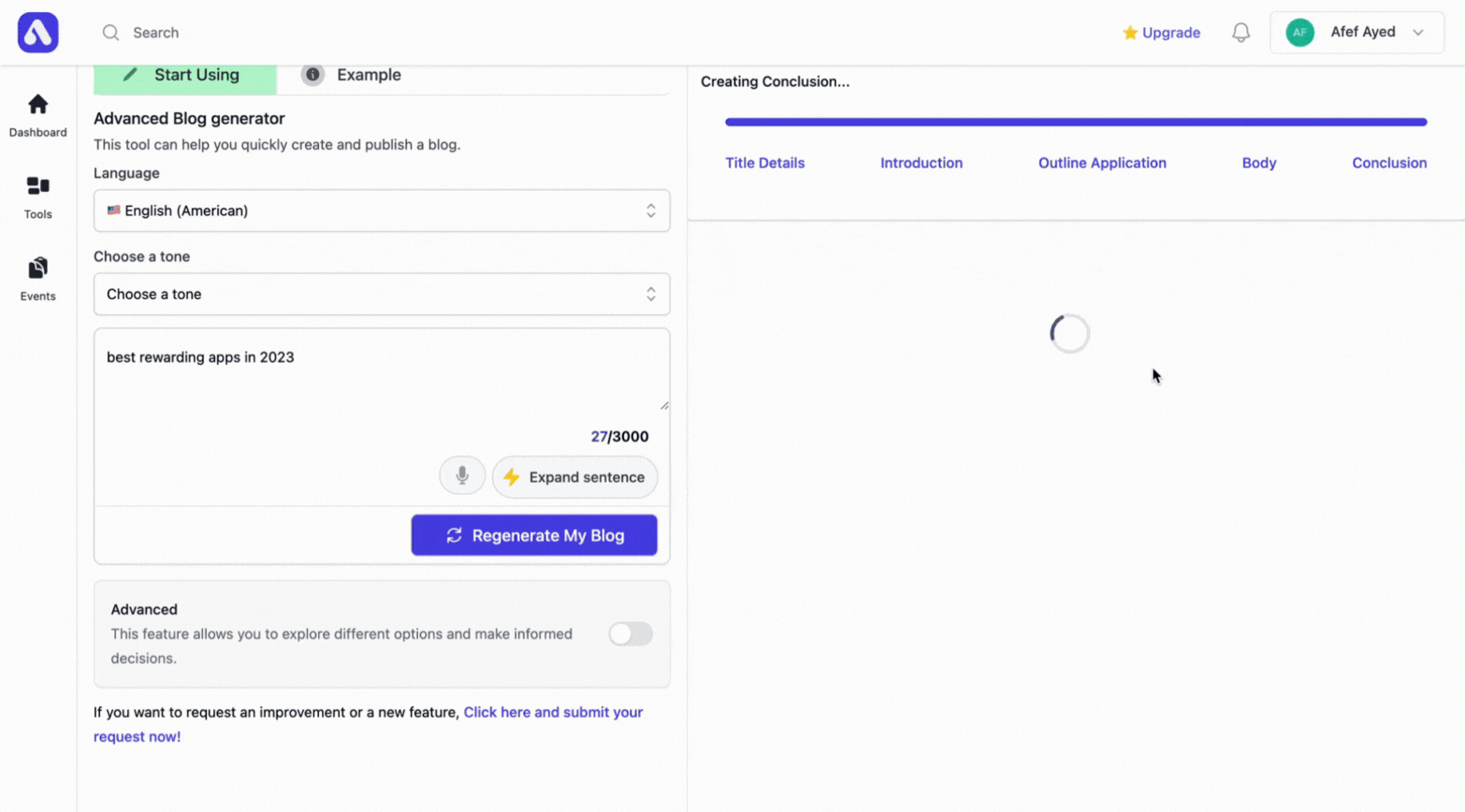 Aritiwrite Feature screenshot