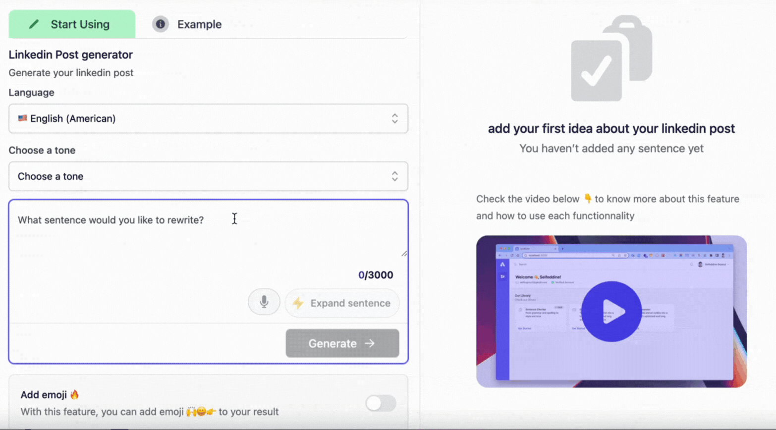 Aritiwrite Feature screenshot