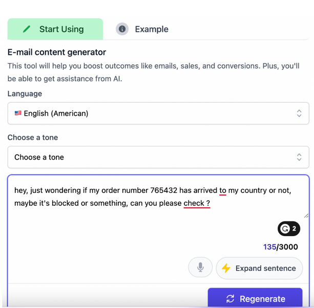 Product screenshot